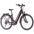 CUBE TOURING HYBRID PRO 625 CINNAMON´N´ORANGE - 2025 - TREKKING ELEKTROMOS KERÉKPÁR - EASY ENTRY 54 CM