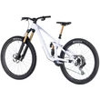 CUBE STEREO ONE77 C:68X SLT 29 FLASHWHITE´N´GREY 2023 FÉRFI ÖSSZTELESZKÓPOS ENDURO MTB KERÉKPÁR