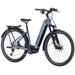 CUBE KATHMANDU HYBRID ABS 750 EASY ENTRY SMARAGDGREY´N´BLUE 2023 UNISEX ELEKTROMOS TREKKING KERÉKPÁR