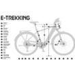 KTM MACINA TOUR 510  2020 Férfi Elektromos Trekking Kerékpár
