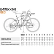 KTM MACINA SPORT P610 METALLIC WHITE (BLACK+BLUE) FÉRFI ELEKTROMOS TREKKING KERÉKPÁR 2021