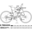 KTM Macina Style 710 TRAPÉZ elderberry matt (grey+orange) Női Elektromos Trekking Kerékpár 2023