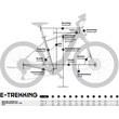 KTM Macina Sport 610 EASY ENTRY metallic black (grey+blue) Unisex Elektromos Trekking Kerékpár 2023