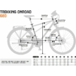 KTM LIFE 1964 Trapéz black matt (chrome orange) Női Túra Trekking Kerékpár 2022
