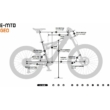 KTM MACINA KAPOHO 7971 Férfi Elektromos Összteleszkópos Enduro MTB Kerékpár 2022