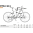 KTM MACINA SPORT 720 EASY ENTRY  metallic white (black+orange) Uniszex Elektromos Trekking Kerékpár 2022