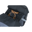 Basil Miles Double Bag MIK 34L grey/black csomagtartó táska