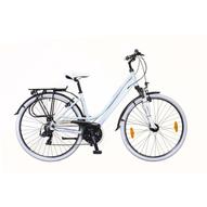 NEUZER RAVENNA 100 NŐI BABYBLUE/RÓZSASZÍN-SZÜRKE NŐI TREKKING KERÉKPÁR