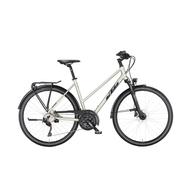 KTM LIFE CONQUEST D DEW SILVER (BLACK+ORANGE) 2023 NŐI TREKKING KERÉKPÁR