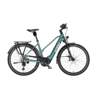 KTM MACINA STYLE 810  D 46 Női elektromos trekking- túra kerékpár GREEN PURPLE FLIP MATT színben
