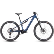 CUBE AMS HYBRID ONE44 C:68X SLX 400X 29 DEEPCOBALT´N´BLACK 2025 FÉRFI ELEKTROMOS ÖSSZTELESZKÓPOS MTB KERÉKPÁR