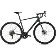 CUBE ATTAIN SLX GREY N BLACK 2023 FÉRFI ORSZÁGÚTI KERÉKPÁR