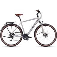 CUBE TOURING PRO PEARLYSILVER N BLACK 2023 FÉRFI TREKKING KERÉKPÁR