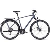 CUBE KATHMANDU EXC DARKGREY N GREY 2023 FÉRFI TREKKING KERÉKPÁR
