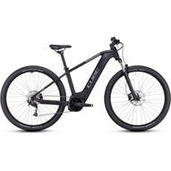 CUBE REACTION HYBRID PERFORMANCE 625 29 BLACK´N´GREY 2023 FÉRFI ELEKTROMOS MTB KERÉKPÁR