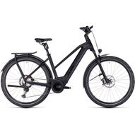 Cube Kathmandu Hybrid SLT 750 TRAPÉZ black´n´metal Női Elektromos Trekking Kerékpár 2023