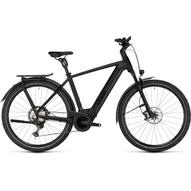 Cube Kathmandu Hybrid SLT 750 black´n´metal Férfi Elektromos Trekking Kerékpár 2023