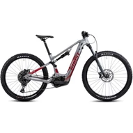 GHOST E-ASX 130 UNIVERSAL B750 LIGHT GREY/RED 2024 FÉRFI ELEKTROMOS ÖSSZTELESZKÓPOS MTB KERÉKPÁR