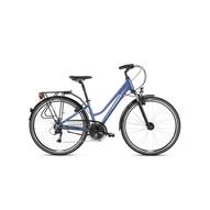 KROSS TRANS 4.0 D 28 M BLUE / WHITE 2022 NŐI TREKKING KERÉKPÁR