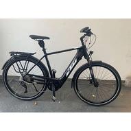 KTM MACINA TOUR CX 610 metallic black (white+golden green) Férfi Elektromos Trekking Kerékpár 2021