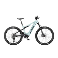 KTM MACINA LYCAN 771 GLORIOUS Di2  S/38 Összteleszkópos elektromos  MTB kerékpár PALE MINT+BLACK MATT színben