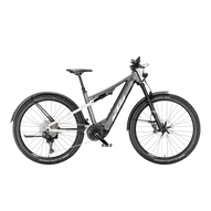 KTM MACINA CHACANA 791 LFC Di2  M/43 Összteleszkópos elektromos  MTB kerékpár MACHINE GREY+WHITE MATT színben