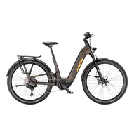 KTM MACINA AERA FS PRIME LFC Di2  US 46 Unisex elektromos összteleszkópos MTB kerékpár MARS BLACK MATT színben