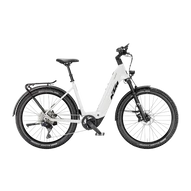 KTM MACINA AERA 871 LFC Di2  US 56 Unisex elektromos MTB kerékpár MARBLE WHITE színben