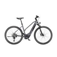 KTM MACINA CROSS CX 820 L  D 46 Női elektromos crosstrekking kerékpár FLAMING GREY színben