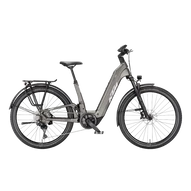 KTM MACINA STYLE FS PRIME Di2  US 40 Unisex elektromos összteleszkópos MTB kerékpár MACHINE GREY MATT színben