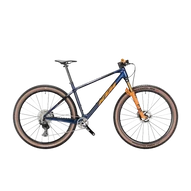 KTM MYROON EXONIC  L/48 MTB kerékpár TRANSPARENT BLUE ON CARBON színben