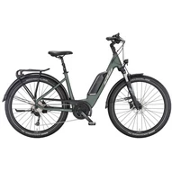 KTM MACINA GRAN P510 MOSS GREY MATT EASY ENTRY 2023 UNISEX ELEKTROMOS TREKKING KERÉKPÁR