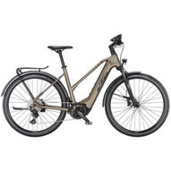 KTM Macina Cross LFC TRAPÉZ oak matt (black+grey) Női Elektromos Cross Trekking Kerékpár 2023