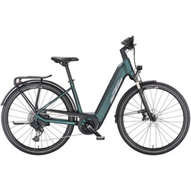 KTM Macina Sport 710 EASY ENTRY green purple flip matt (silver+blue) Unisex Elektromos Trekking Kerékpár 2023