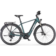 KTM Macina Sport 710 TRAPÉZ green purple flip matt (silver+blue) Női Elektromos Trekking Kerékpár 2023
