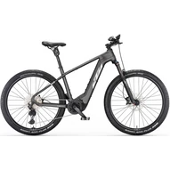 KTM MACINA TEAM XL MACHINE GREY MATT (SILVER+ORANGE) 2023 FÉRFI ELEKTROMOS MTB KERÉKPÁR