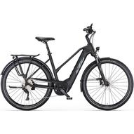 KTM Macina Tour CX 610 TRAPÉZ black matt (grey+yellow) Női Elektromos Trekking Kerékpár 2023