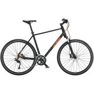 KTM X-LIFE 1964 CROSS TRAPÉZ BLACK MATT (CHROME ORANGE+CHROME) 2022 NŐI CROSS KERÉKPÁR