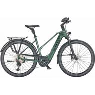 KTM MACINA STYLE 720 TRAPÉZ moss grey (black+orange) Női Elektromos Trekking Kerékpár 2022