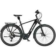 KTM MACINA TOUR CX 610 NYON flaming black (silver+orange) Férfi Elektromos Trekking Kerékpár 2022
