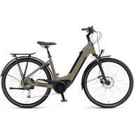 WINORA TRIA 9 WAVE ICED COFFEE 2022 UNISEX ELEKTROMOS TREKKING KERÉKPÁR