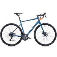 CUBE ATTAIN ATLANTICBLUE N ORANGE 2022 FÉRFI ORSZÁGÚTI KERÉKPÁR