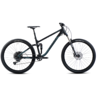 GHOST KATO FS 27 Essential - Black / Green Matt Férfi Összteleszkópos MTB Kerékpár 2022