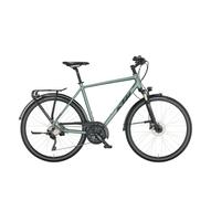 KTM LIFE CONQUEST TRAPÉZ MOSS GREY SATINE (BLACK) 2022 NŐI TREKKING KERÉKPÁR 