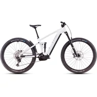 CUBE STEREO HYBRID ONE44 EXC  METALLICWHITE´N´BLACK - 2025 - ÖSSZTELESZKÓPOS MTB ELEKTROMOS KERÉKPÁR - L - 29"