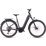 CUBE KATHMANDU HYBRID SLX GRAPHITE´N´BLACK - 2025 - TREKKING ELEKTROMOS KERÉKPÁR - EASY ENTRY 46 CM