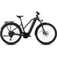 Cube Nuride Hybrid Performance 600 - Elektromos cross trekking kerékpár - slapgrey´n´black színben - Trapeze 58 cm - 2026