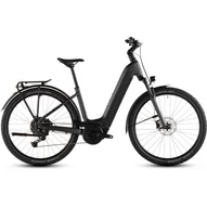Cube Nuride Hybrid Performance 600 - Elektromos cross trekking kerékpár - slapgrey´n´black színben - Easy Entry 50 cm - 2026