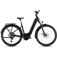 Cube Nuride Hybrid SLX 800 - Elektromos cross trekking kerékpár - black´n´gold színben - Easy Entry 50 cm - 2026