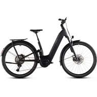 Cube Kathmandu Hybrid ONE11 HPC SLT 800 - Elektromos cross trekking kerékpár - carbon´n´silverdust színben - Easy Entry 50 cm - 2026